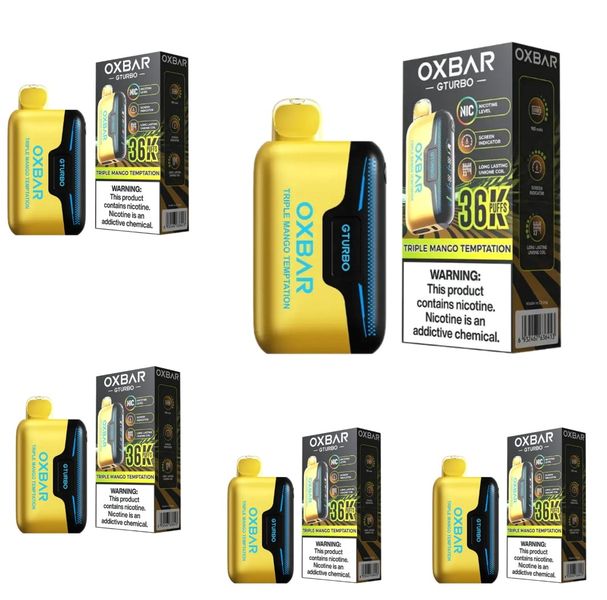 Oxbar G-Turbo 36000 Puffs - Triple Mango Temptation (Pack of 5)