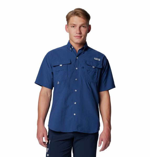 Columbia Men's Bahama II Short Sleeve Shirt Carbon