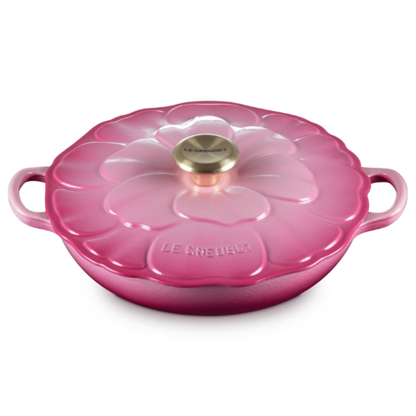 Le Creuset Signature Petal Shallow Casserole - 26cm
