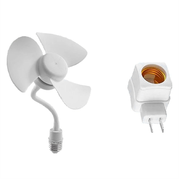 E27 Screw-In Universal Fan 3 Blades E27 Thread Base Ceiling Fan
