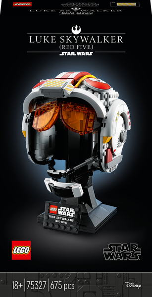 LEGO® Star Wars™ Luke Skywalker™ (Red Five) Helmet 75327 Building Toy Set (675 Pieces)