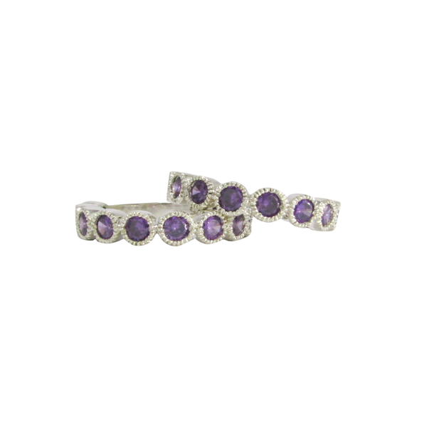 Beautiful Selection Sterling Silver Purple Princ image