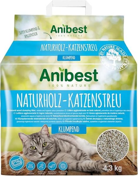 Cat's Best - Anibest Cat Litter 4.3kg / 10L Clumping ECO Cat Litter