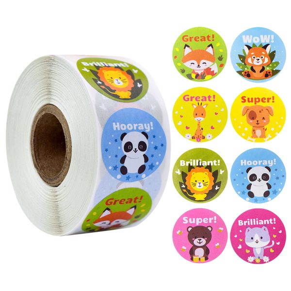 500 Stickers (Hooray image