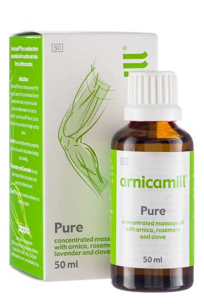 Arnicamill - Pure Massage Oil with Essential Oils - Pain Relief - 50ml