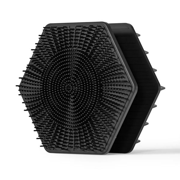 2-in-1 Body Brush for Men and Women for All Skin, Ergonomic No-Slip Handle