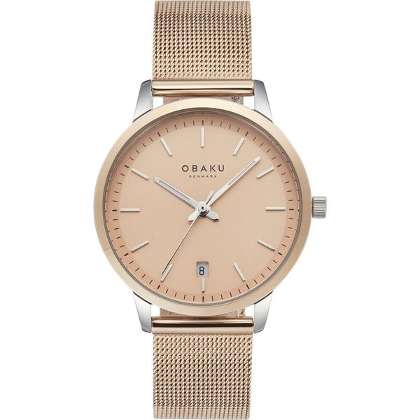 Obaku Women Mesh Formal Watch V270LDZMV