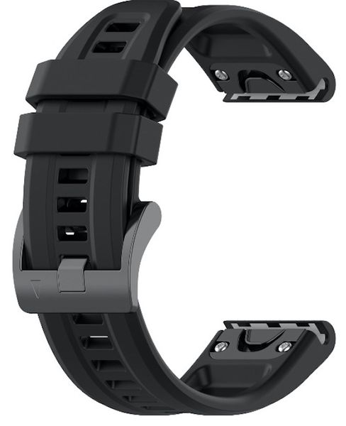 Silicone replacement for Garmin Fenix 7X/6X/5X 26mm QuickFit Strap - White