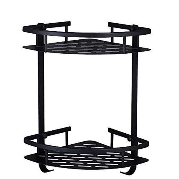 Black Double Shower Caddy