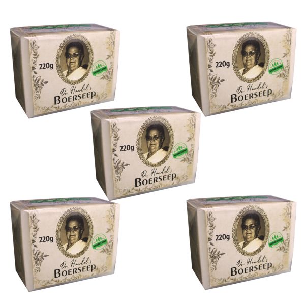 Ou Handel's Boerseep 220g - Tallow Soap - 5x