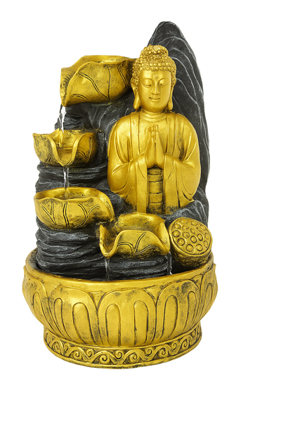 Buddha Water Fountain - Decorative Zen Meditation Feature