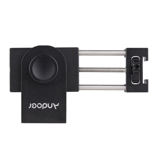 Metal phone tripod mount with cold shoe