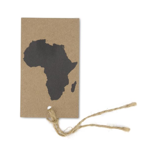 Gift Tags - Africa - Kraft Paper - Brown Note Cards - Pack of 10