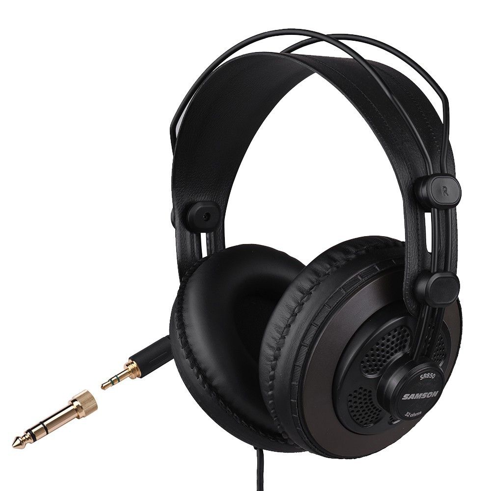 Samson SR850C Professional Studio Reference Headphone Single Black 