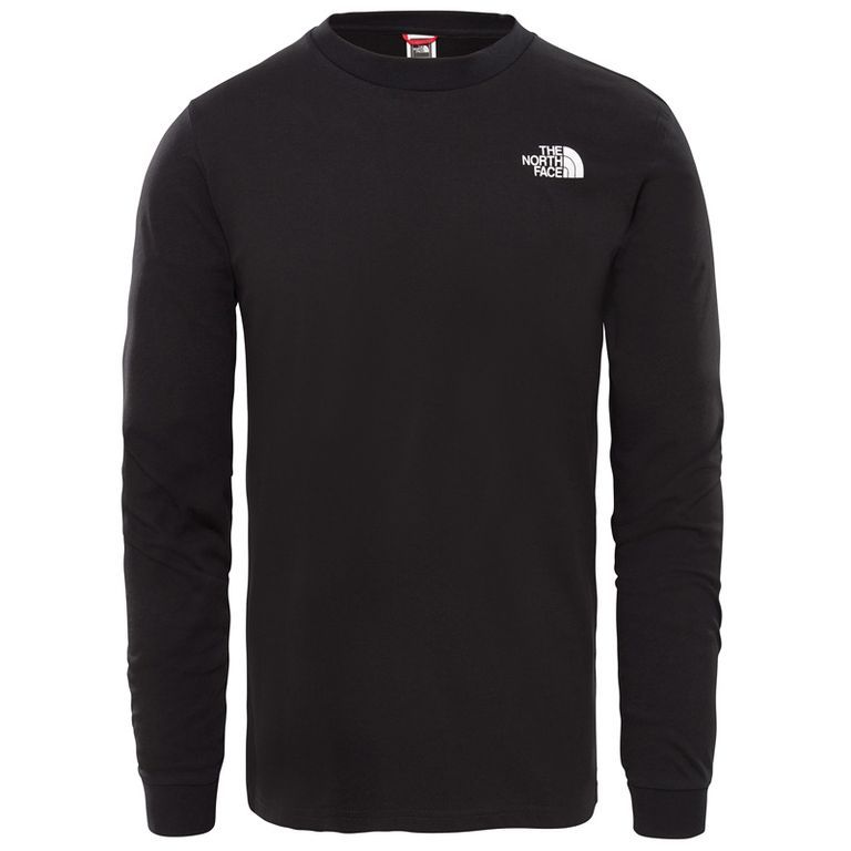 The North Face-M L/S Simple Dome Tee-Black | Shop Today. Get it ...