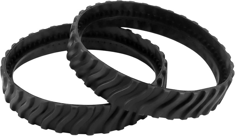 2 Pack Pool Cleaner Tire Track Replacement for Zodiac MX8 MX6 Wheel Tires