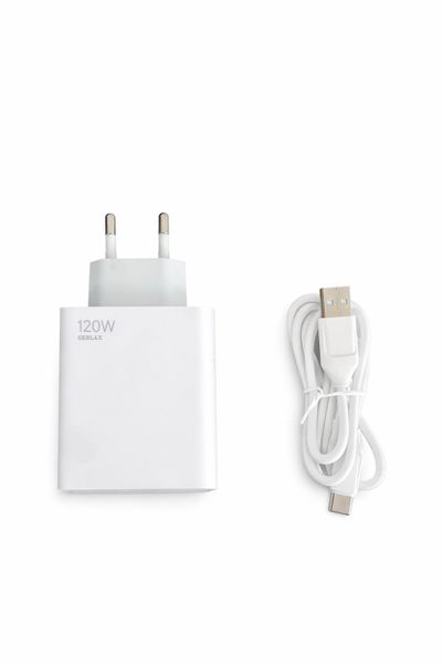 GERLAX 120W Fast Charging Power Adapter with Type-C Cable (A24T)