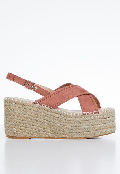 Women's Superbalist Kelly Espadrille Wedge - Rust