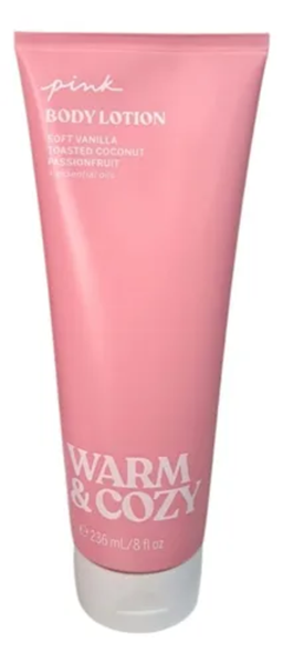 Pink Body Lotion Warm &amp; Cozy
