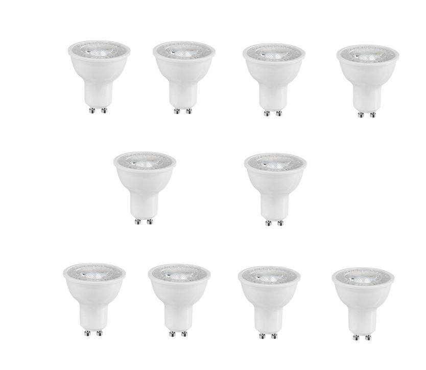 GU10 7W LED Rechargeable Load-shedding Emergency Downlights 10 Pcs ...