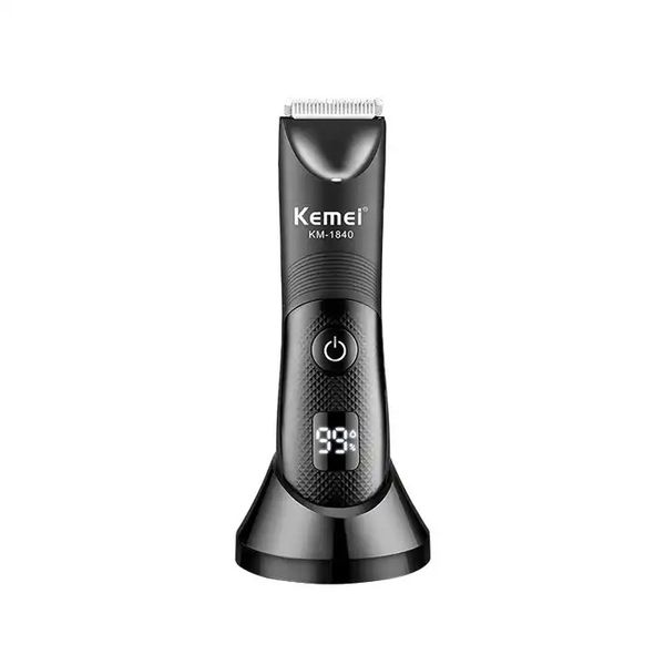 KM Waterproof Hair Clipper with Charging Base Multi-Function 1840
