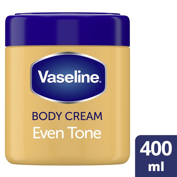 Vaseline Intensive Care Even Tone Moisturizing Body Cream for All Skin Types 400ml