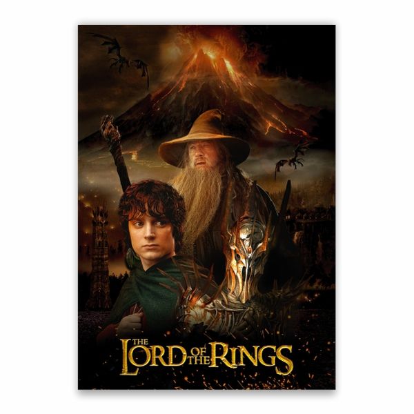 LOTR Mordor Background Poster - A1