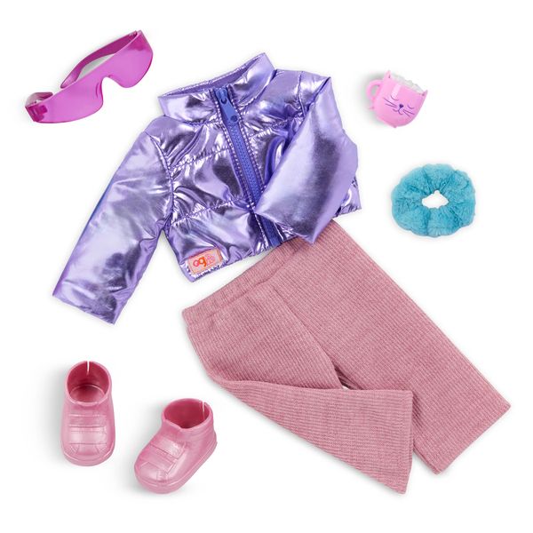 Our Generation 18-Inch Deluxe Edgy Outfit - Puffy &amp; Comfy