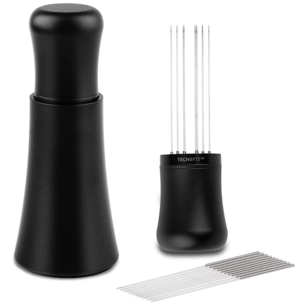 TechByte Espresso Distribution Tool - 12 x 0.25mm Stainless Steel Needles