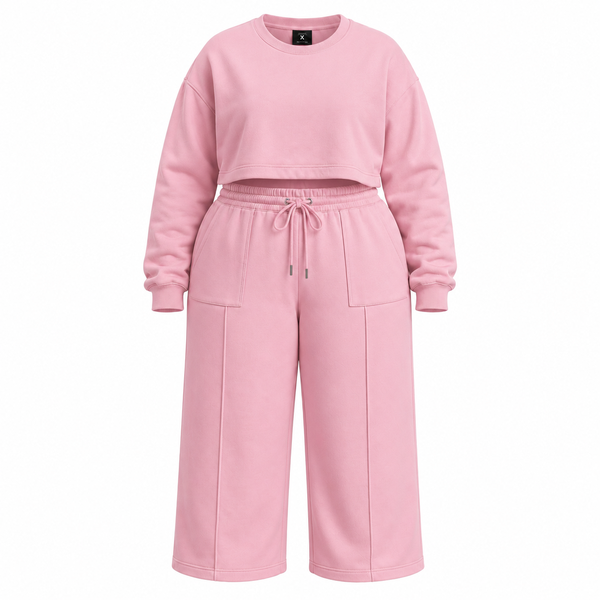 Secret Shield Pink Serenity Luxe Lounge Set.
