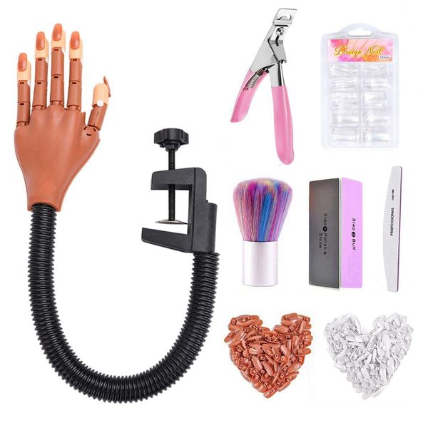 Flexible Nail Practice Hand Complete Training Kit