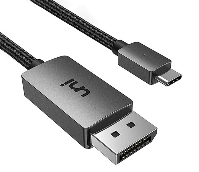 uni USB C to DisplayPort Cable (8K@60Hz, 2K@240Hz) Thunderbolt Compatible