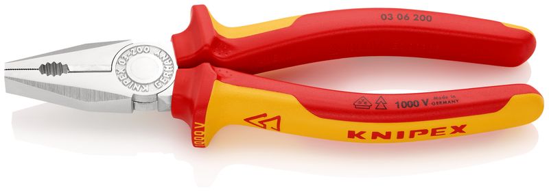 KNIPEX - Combination Plier 180mm VDE