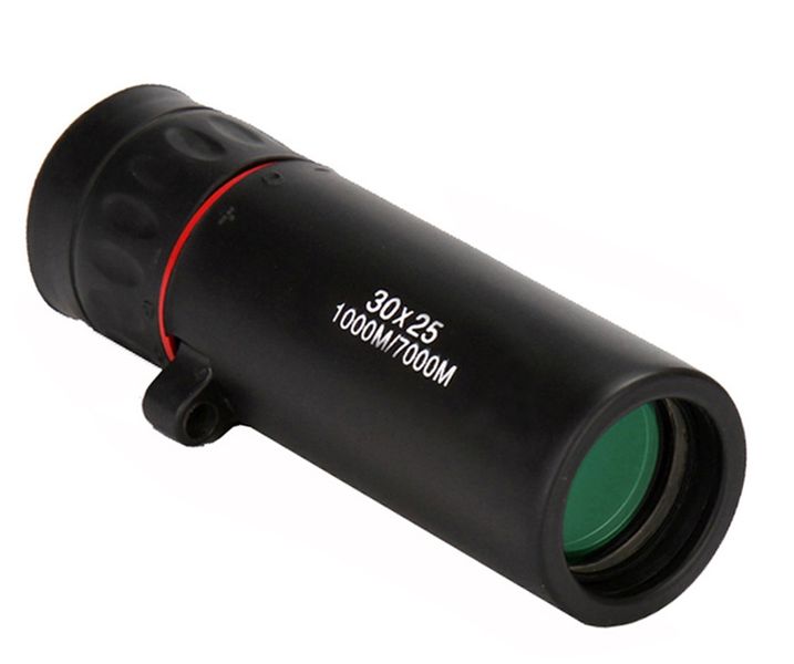 Mini Monocular 30x25 HD Low Night Vision Zoom 10X Travel