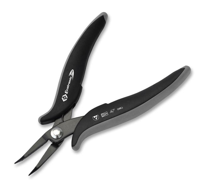 CK Tools (T3892) Bent Tip Snipe Nose Plier, 152mm