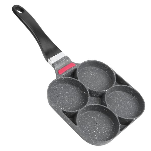 Pancake Cooking Pan Aluminum Frying Pan Mold with Handle (Open Fire Type)