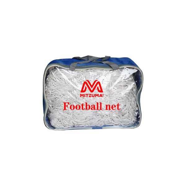 Mitzuma Soccer Goal Replacement Nets Pair - 7.3 x 2.4m (3mm)
