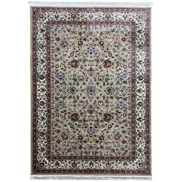 Iranian Brown Kashan All Over Design Machine Mad image
