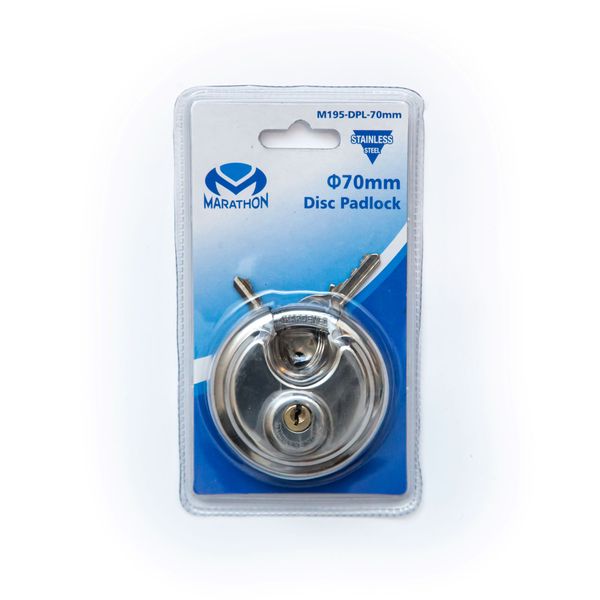 Marathon Tools Disc Padlock 70mm