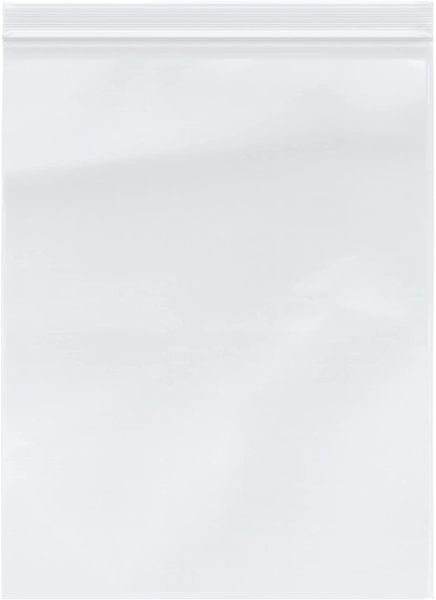 100 Pack x Plastic Poly Zipper Bag (350 x 450)-40micron)