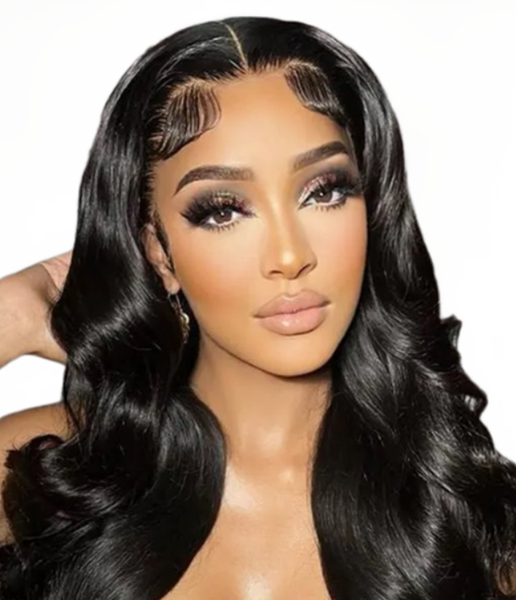 Ladies' Semi-Wig, Synthetic Fibre Material, Lace Front, Natural Style