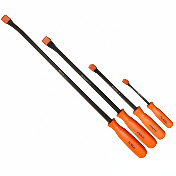 Force 4 Piece Pry Bar Set for Automotive and Construction Use