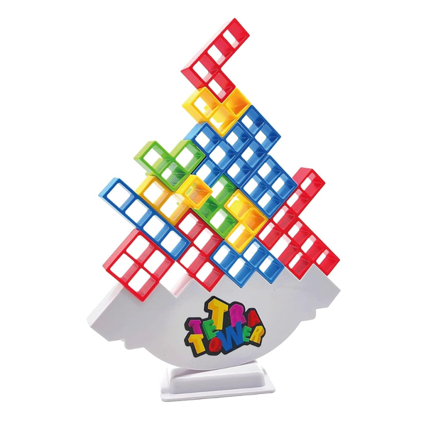 Tower Game Fun Building Blocks Board Stacking Attack Balance Game