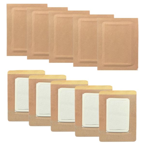 Castor Oil Patches Disposable Self-Adhesive Anti-Leakage Cotton - Pack of 10