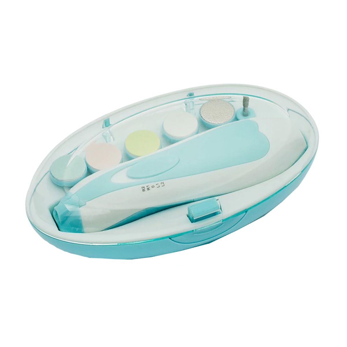 Baby Nail Trimmer Electric File Set with Light Replacement Heads Shop