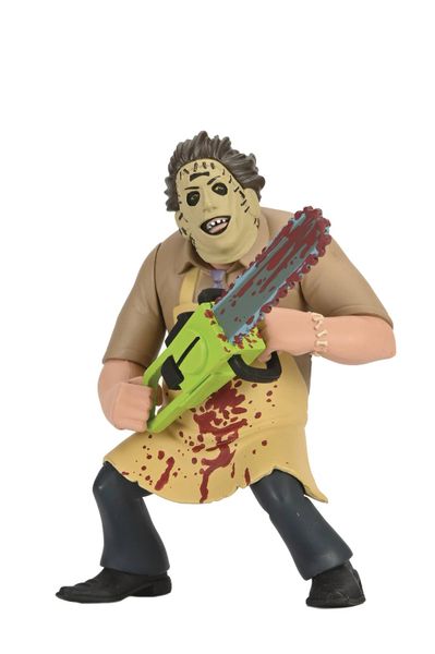 TMC Toony Terror 50Th Anniversary Bloody Leatherface Figure