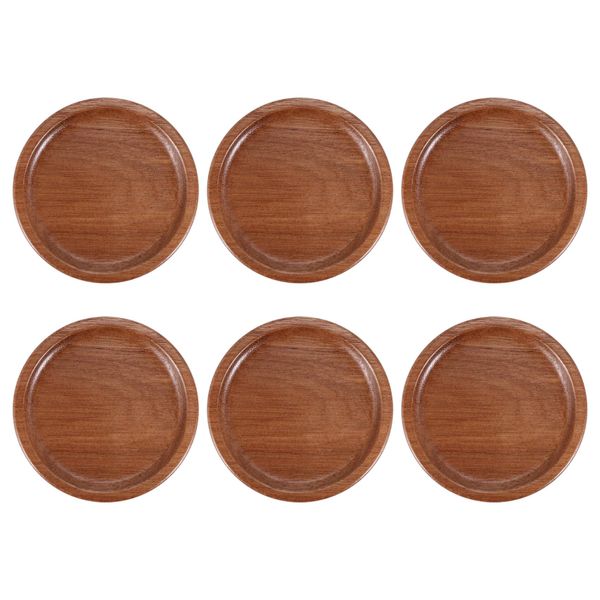 6 Pack All Sealed Wooden Storage Lids Set,Wooden Lids 72mm