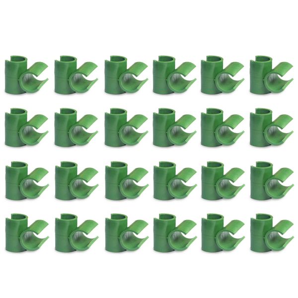 24 Pack 8mm Plastic Cross Clips