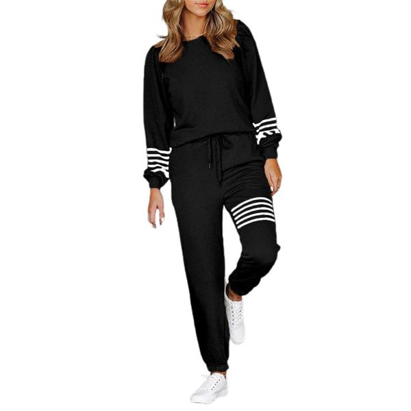 Women's 2-Piece Striped Tracksuit