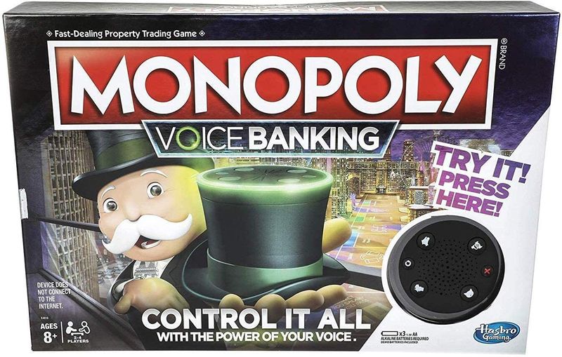 Monopoly Voice Banking Electronic Family Board Game (parallel import)